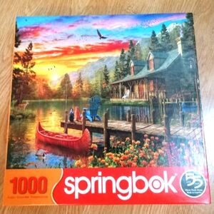 1000 piece Springbok Cabin Puzzle